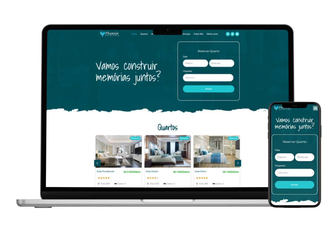 Hotel em Jericoacoara com quartos confortáveis e sistema de reservas online
